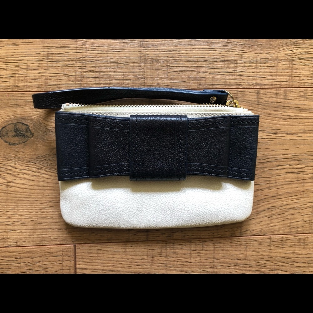 Kate Spade Villabella Avenue Wristlet Ivory/Midnight Blue